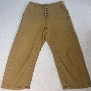We The Free Osaka Mid Rise Barrel Pants Wide Leg
